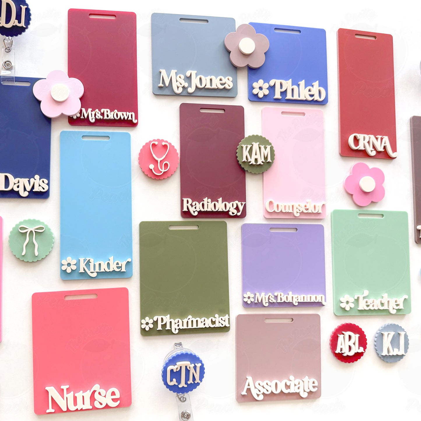 Matte Badge Buddy + Reel Charm Combo