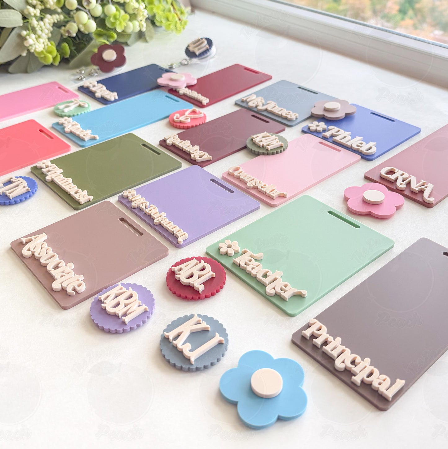 Matte Badge Buddy + Reel Charm Combo